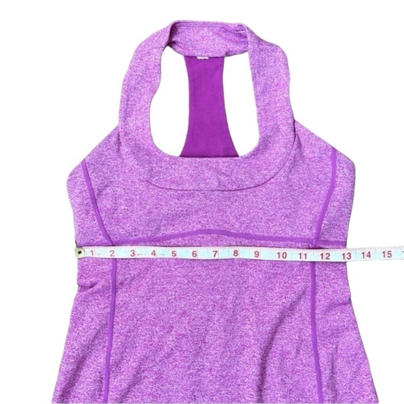 Lululemon Scoop Neck Tank in Heathered Ultra Violet size 6 - Picture 11 of 12